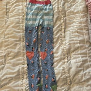 Girls Matilda Jane spring floral tights.